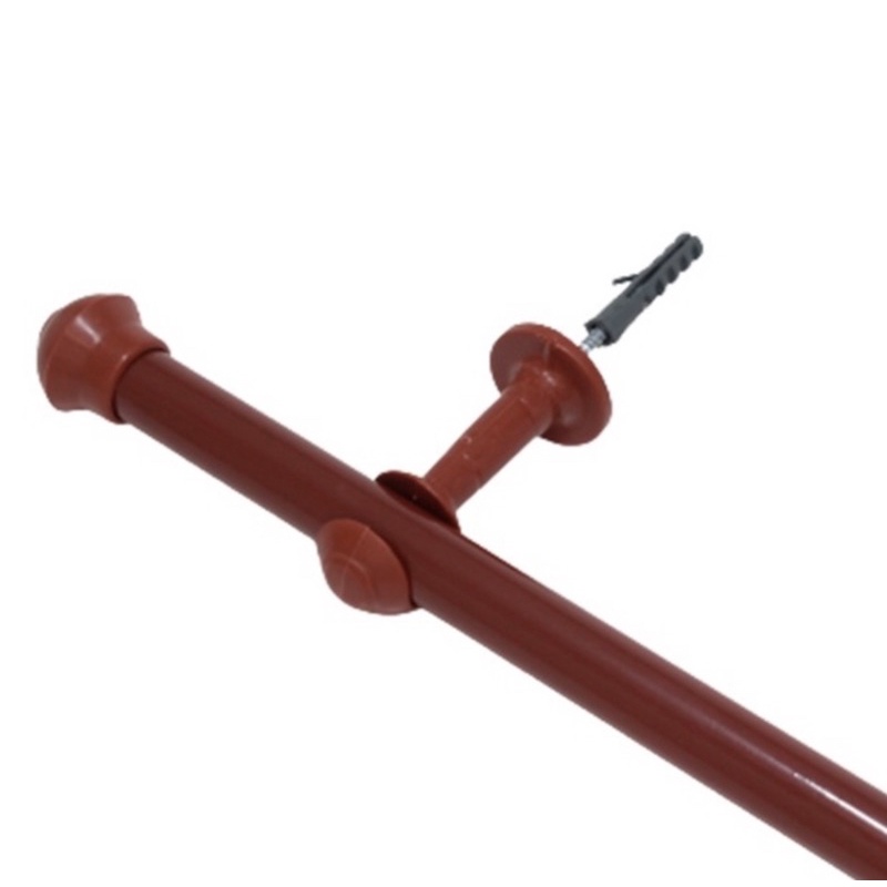 VARAO DE CORTINA SIMPLES 19MM - 1,5M