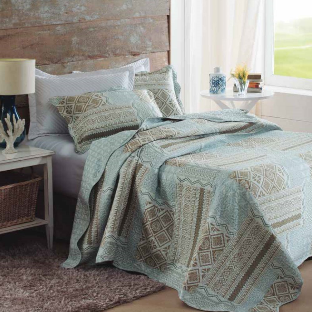 COLCHA SOLTEIRO PATCHWORK JOLITEX 2PÇS