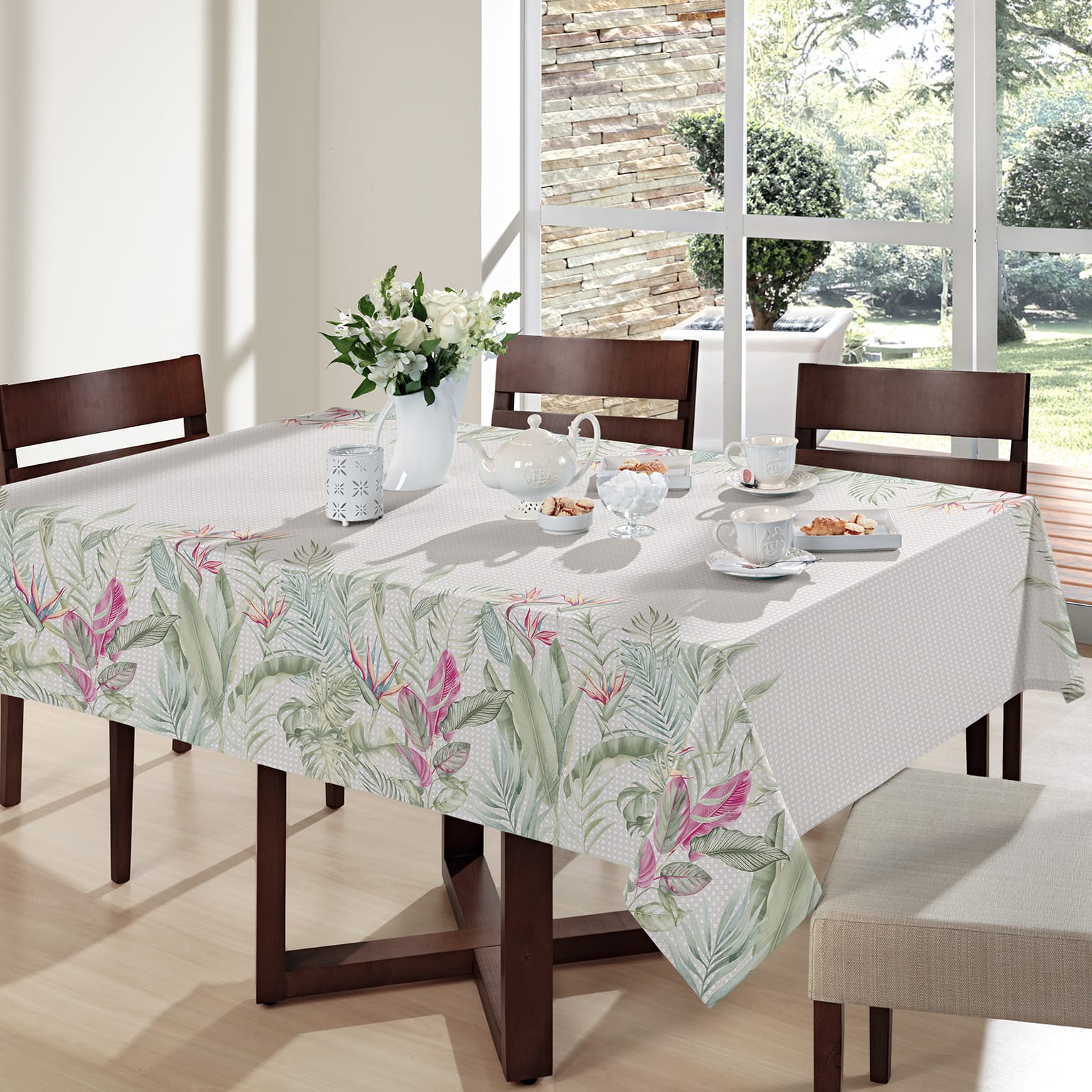 TOALHA MESA ESTAMPADA 1,40M