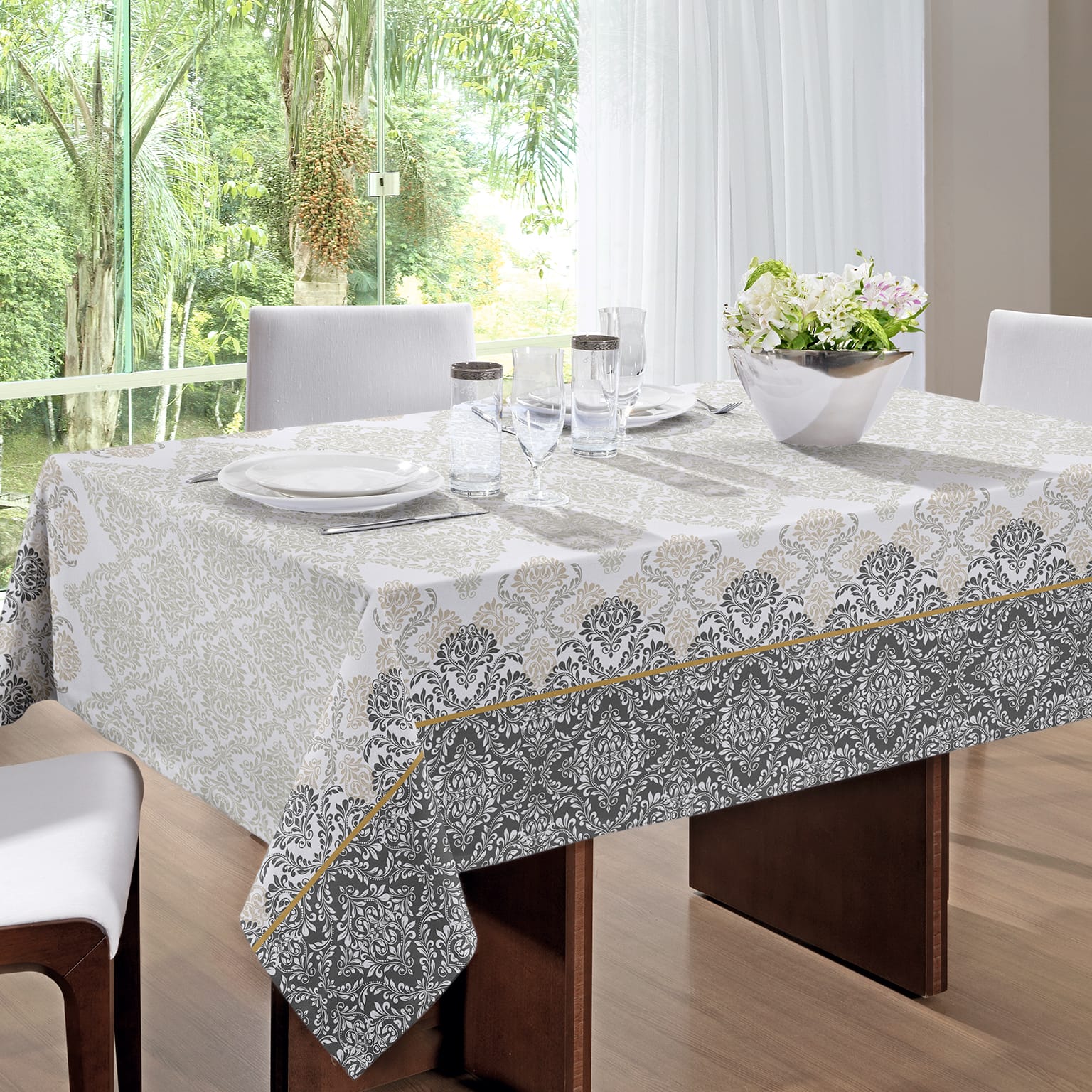 TOALHA MESA ESTAMPADA 1,40M