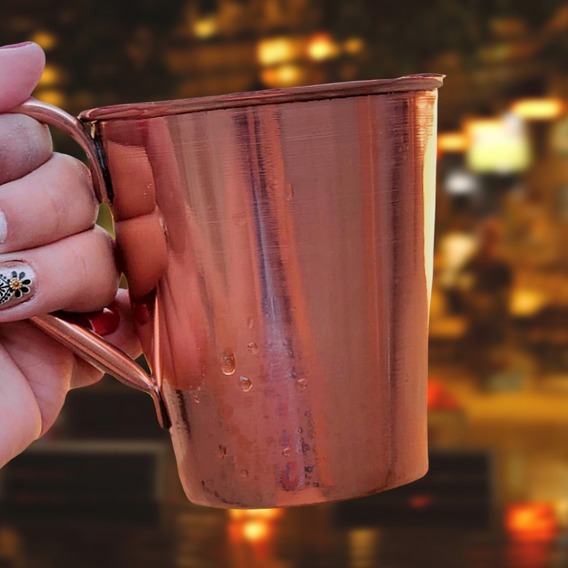 CANECA COBRE CONICA 250ML