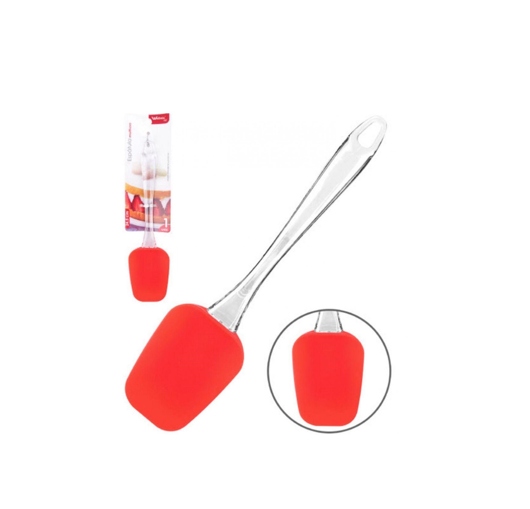 RAPA TUDO SILICONE CABO ACRILICO WELLMIX