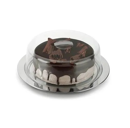 PORTA BOLO INOX 31CM TP PLASTICO WELLMIX