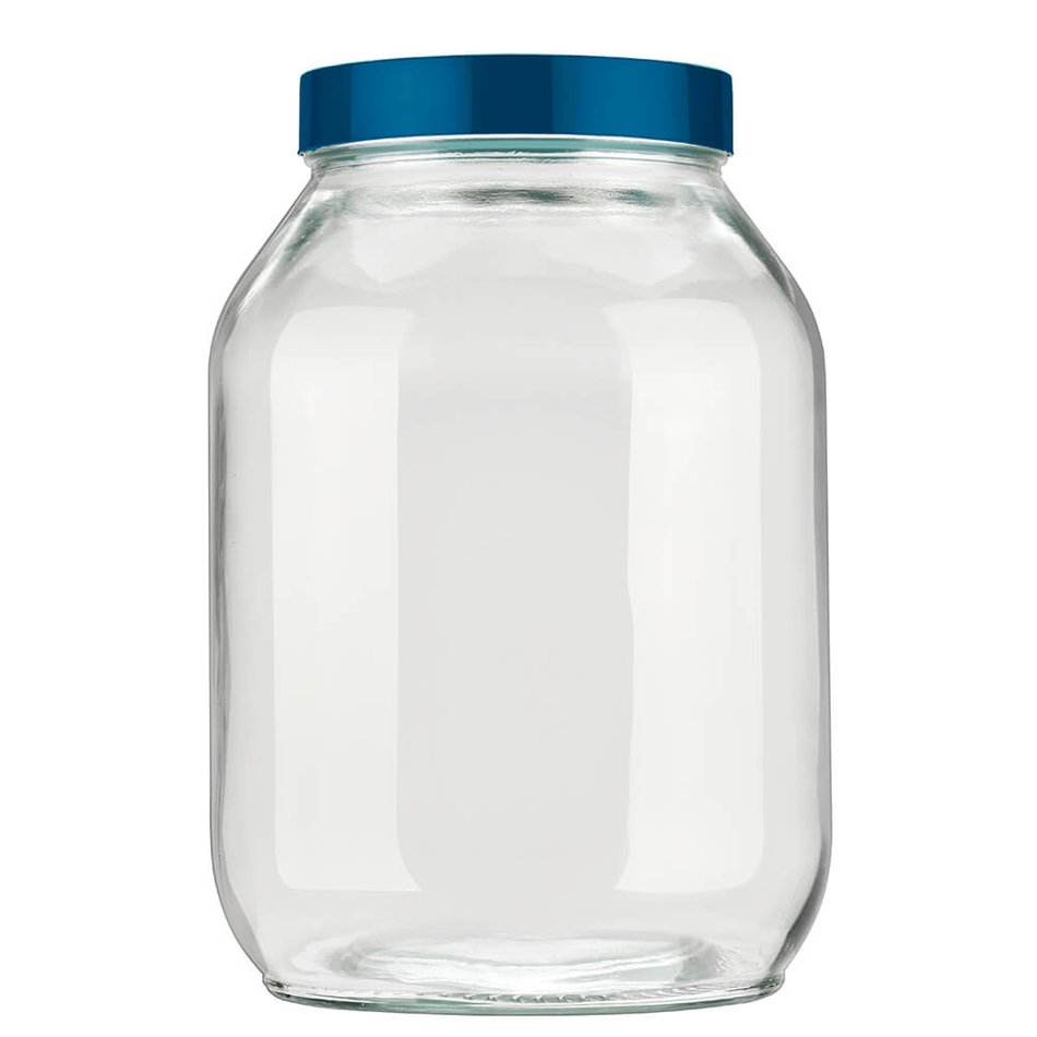 POTE VIDRO REDONDO 2,5 L