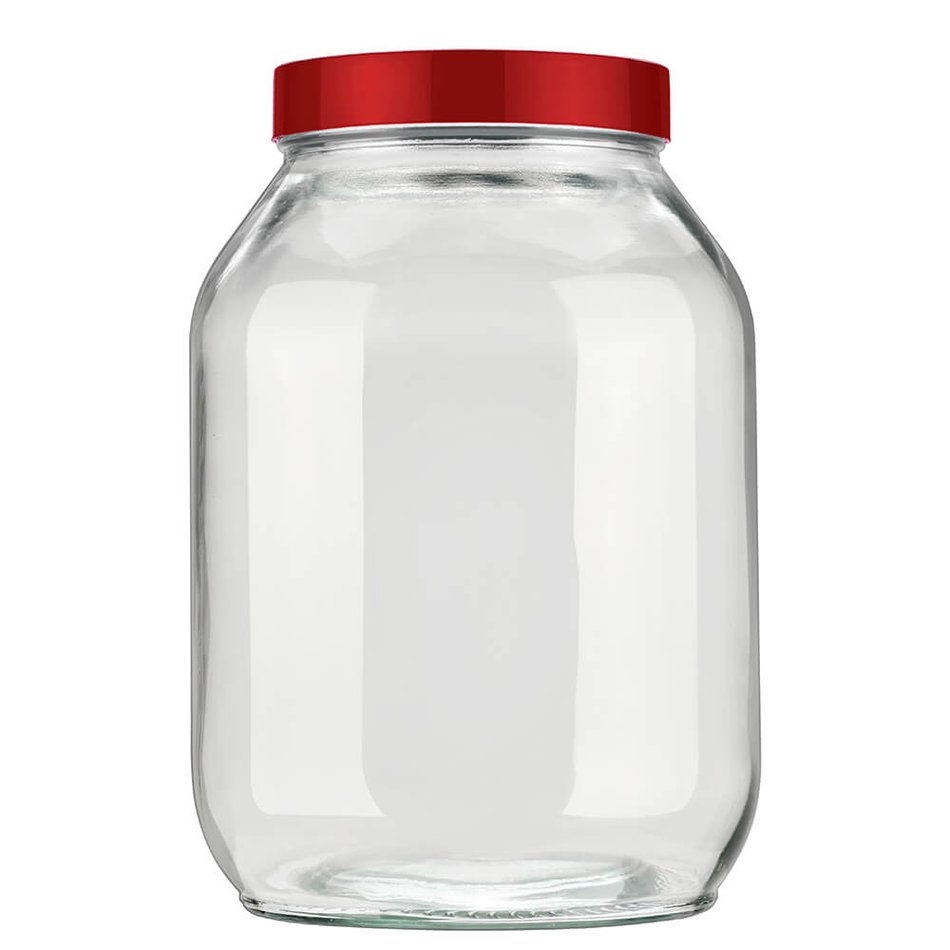 POTE VIDRO REDONDO 2,5 L