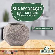 ESFERA DIAMANTE 1 11X11CM ROTOPLAST