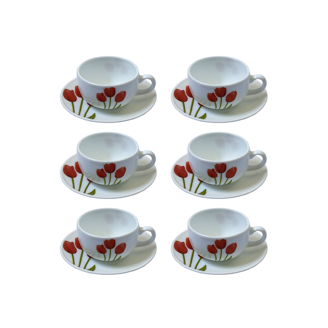 CONJUNTO XICARA CERAMICA 220ML 6PÇS ELITE