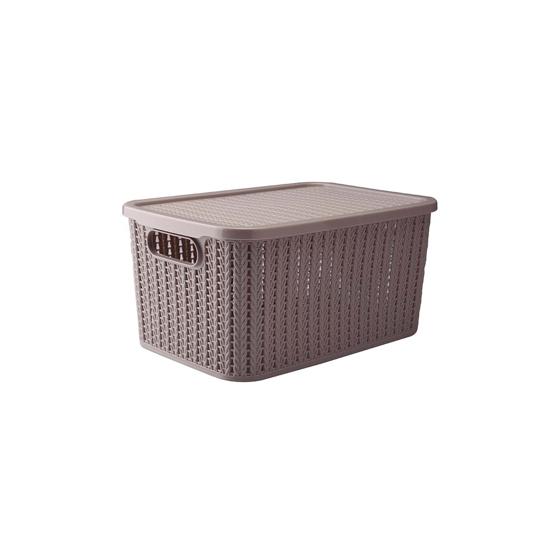CAIXA TRAMA COM TAMPA 4,7L PLASUTIL