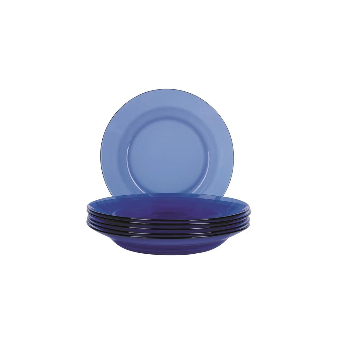 CONJUNTO PRATO VIDRO REQUINTE 6PÇS
