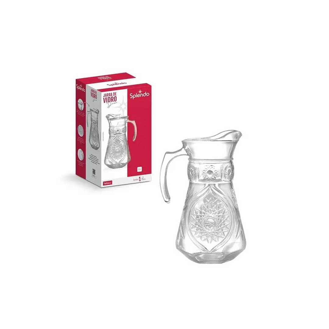 JARRA VIDRO VULCANO C/TAMPA 1,5L WELLMIX