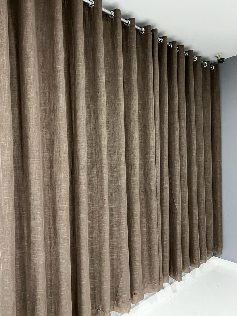 CORTINA BLACKOUT LINHO TECIDO 2,80X1,80M