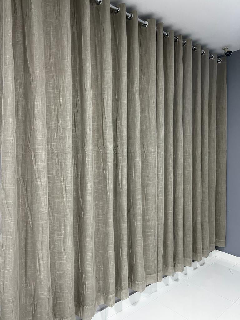 CORTINA BLACKOUT LINHO TECIDO 2,80X1,80M
